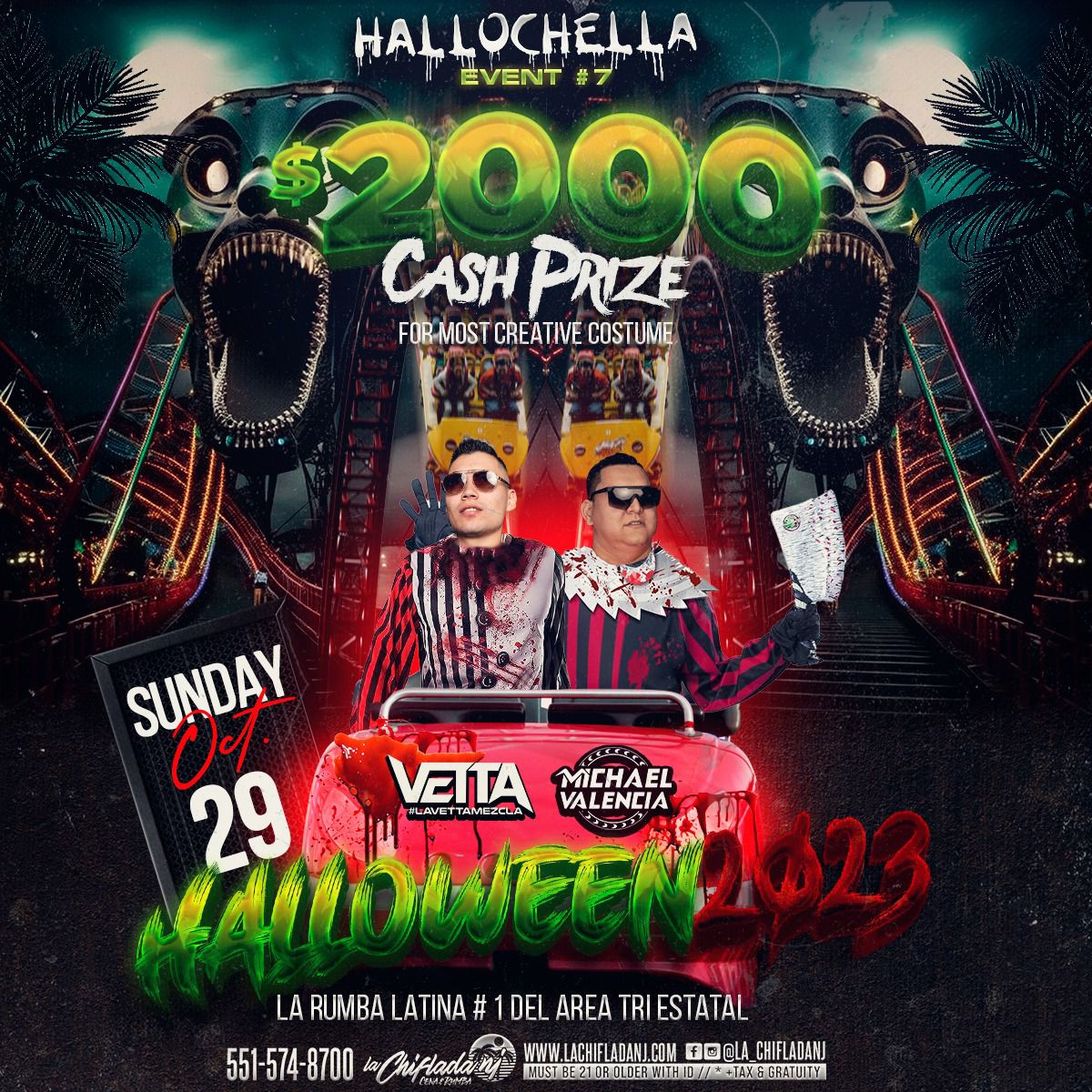 HALLOCHELLA EVENT # 7 AT LA CHIFLADA