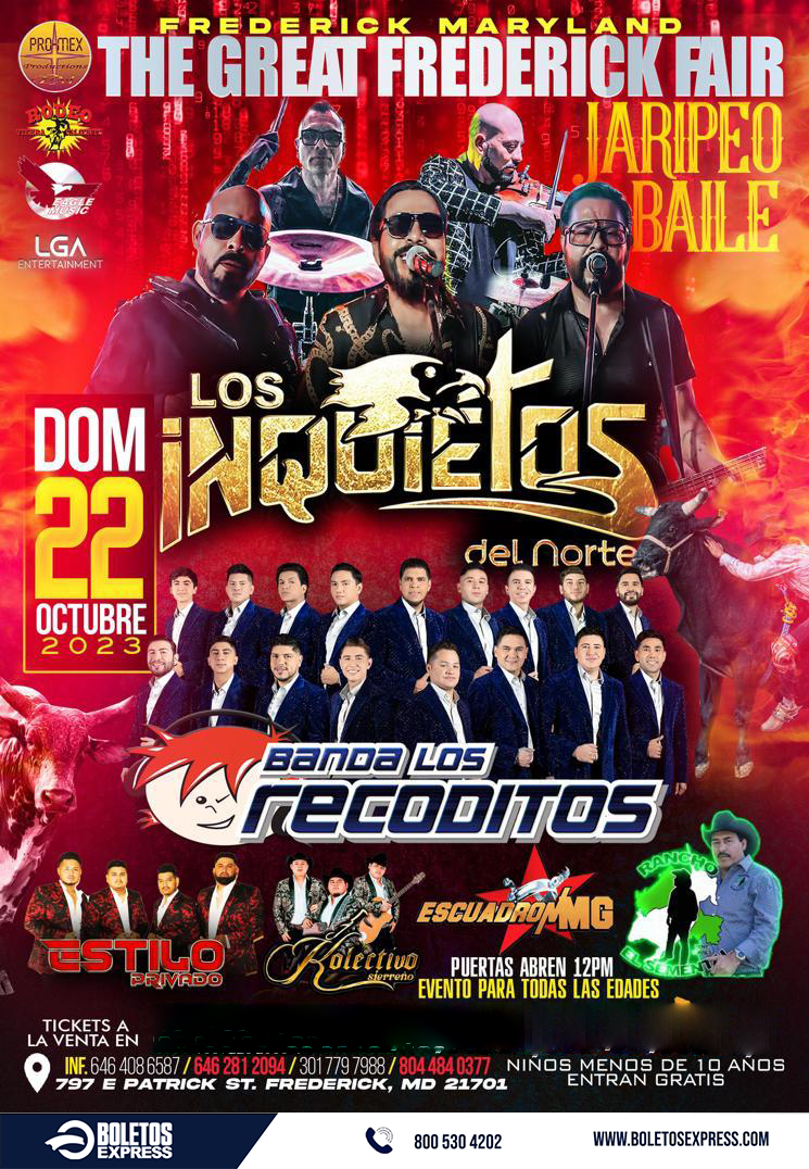 LOS INQUIETOS DEL NORTE & BANDA LOS RECODITOS Tickets BoletosExpress