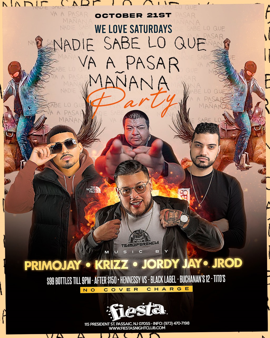 PRIMO JAY, KRIZZ, JORDY JAY, JROD  WE LOVE SATURDAYS