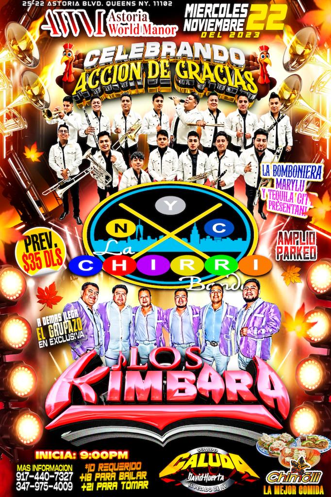 GRAN BAILE DEL DIA DE ACCION DE GRACIAS