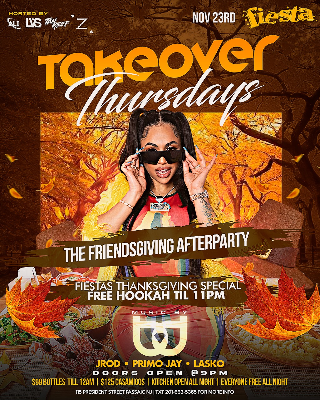 TAKEOVER  THURSDAY MUSIC BY: JROD, PRIMOJAY, LASKO