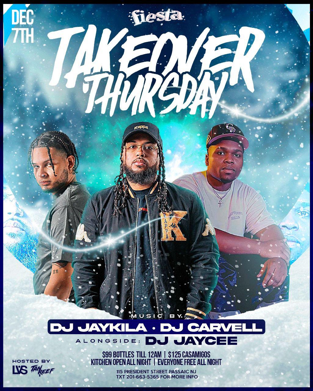 DJ JAYKILA, DJ CARVELL, DJ JAYCEE