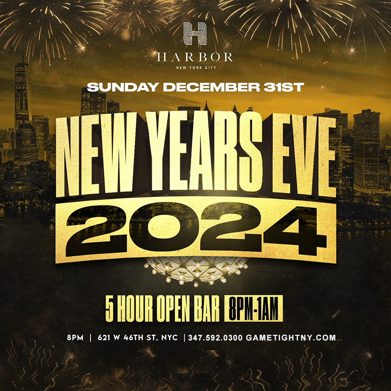 Harbor NYC New Year's Eve Party 2024