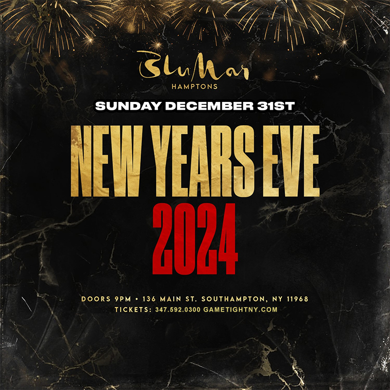 Blu Mar South Hampton New Year's Eve Party 2024