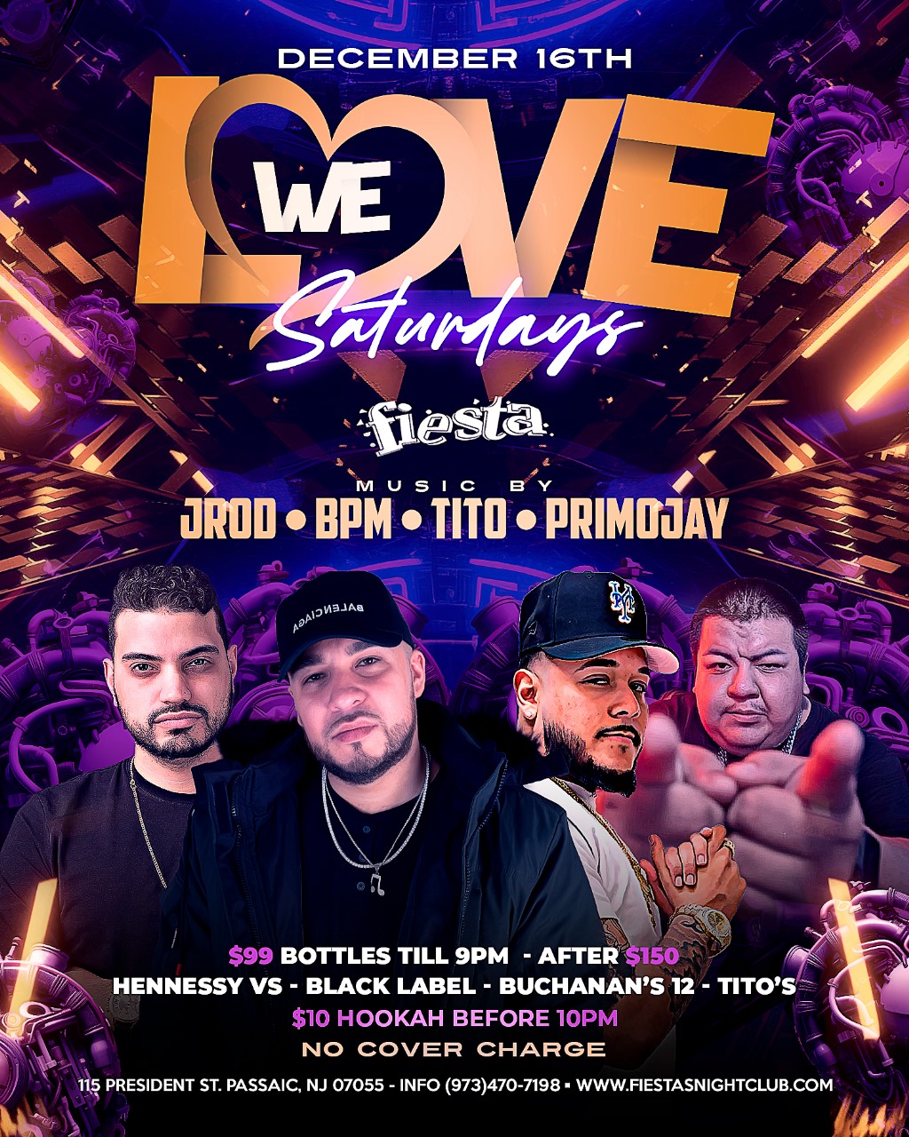DJ JROD, BPM, TITO, PRIMOJAY