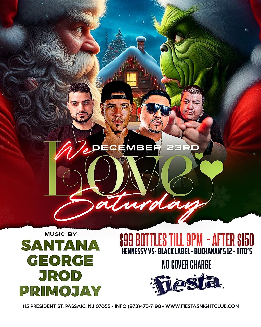 GEORGE SANTANA, JROD, PRIMOJAY