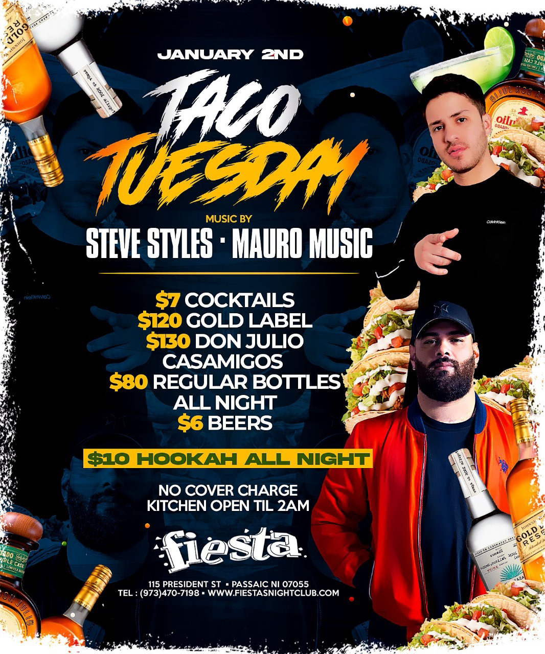 TACO TUESDAY, MUSIC BY: STEVE STYLES, MAURO MUSIC