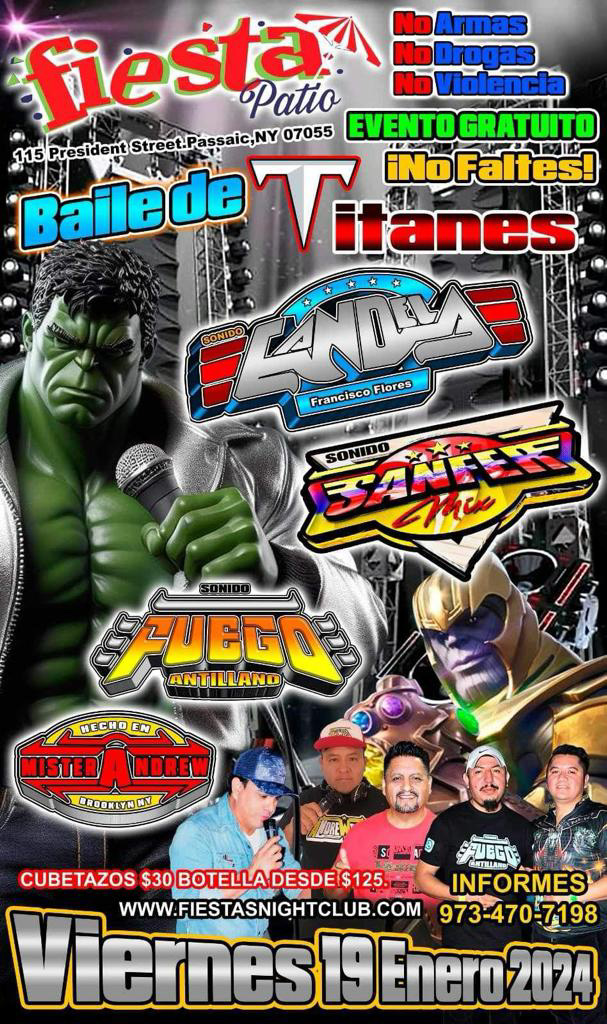 Buy tickets for SONIDO CANDELA, SANFER MIX, FUEGO ANTILLANO, MISTER ANDREW SONIDO CANDELA, SANFER MIX, FUEGO ANTILLANO, MISTER ANDREW