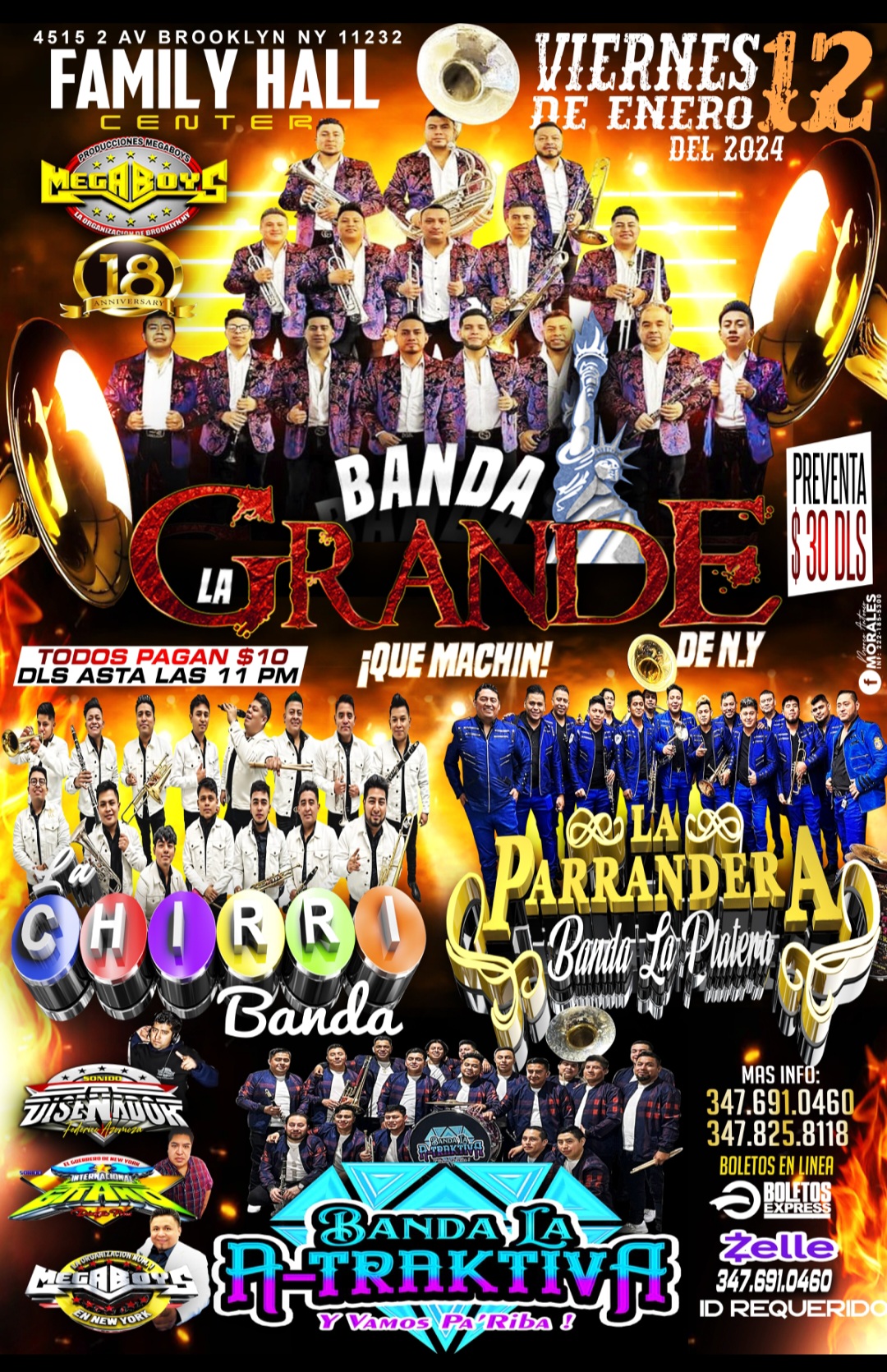 BANDA LA GRANDE  | CHIRRI BANDA | LA PARRANDERA BANDA  LA PLATERA