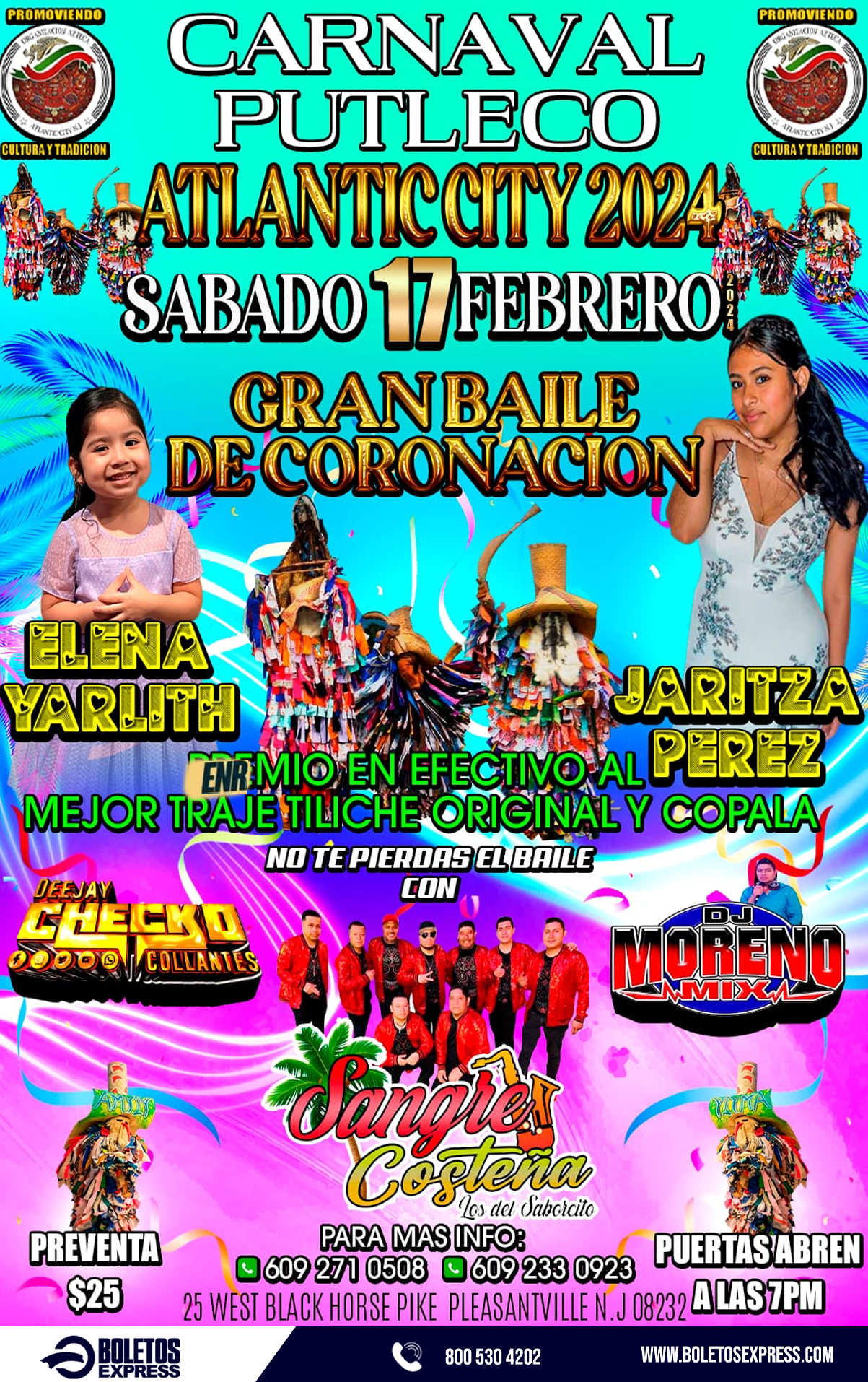 CARNAVAL PUTLECO ATLANTIC CITY 2024