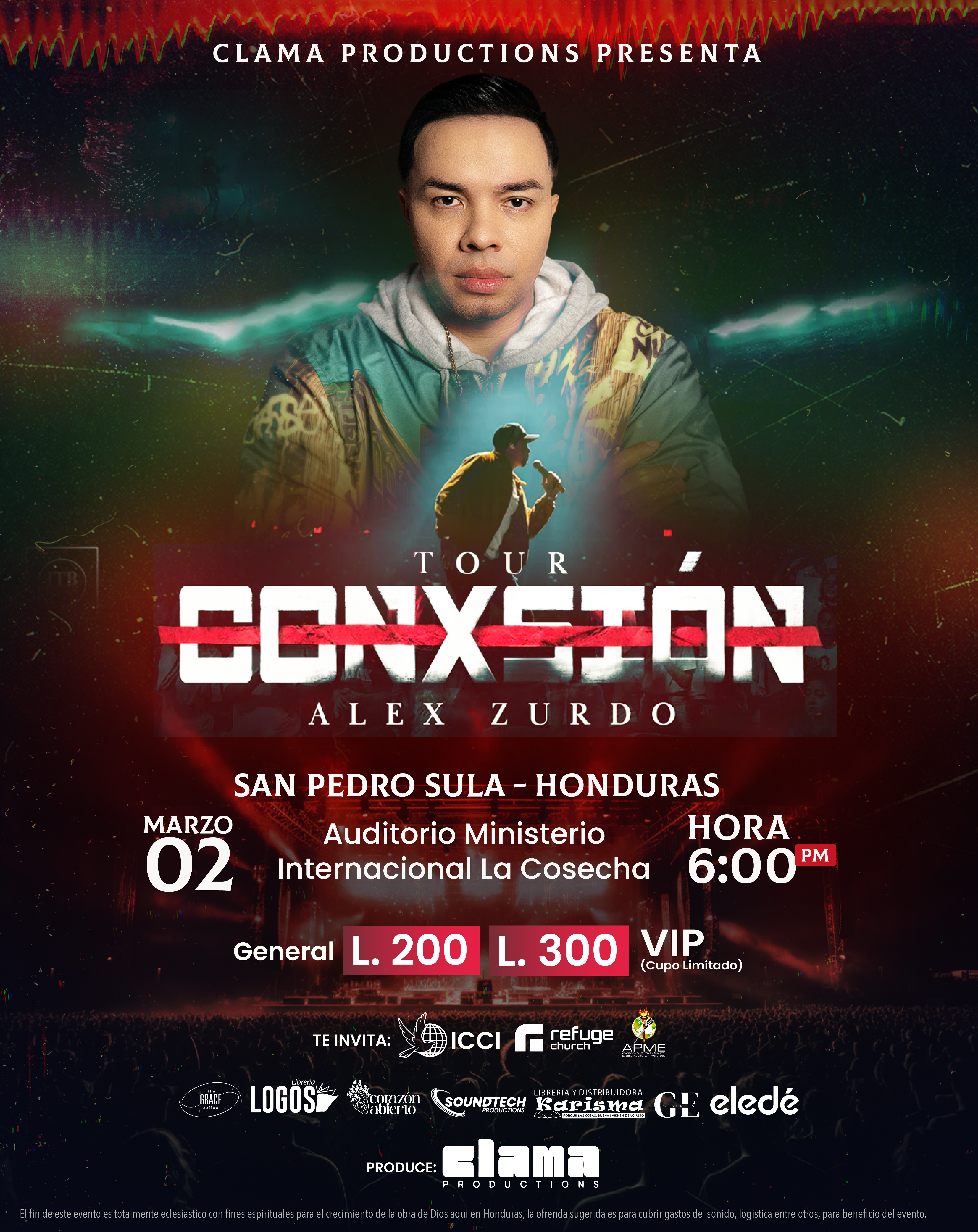 Alex Zurdo Conexión Tour 2024