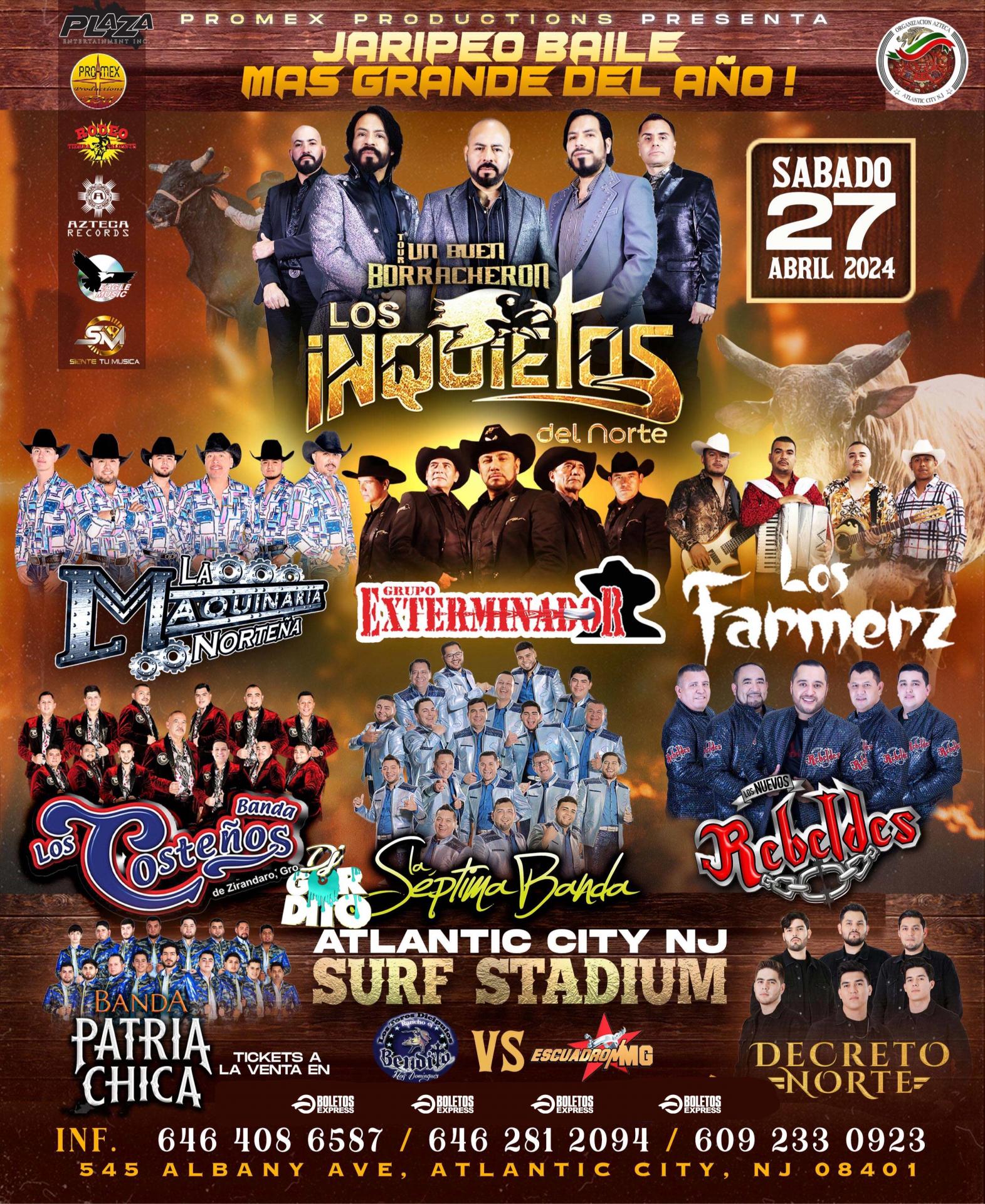 Buy tickets for LOS INQUIETOS DEL NORTE LOS INQUIETOS DEL NORTE
