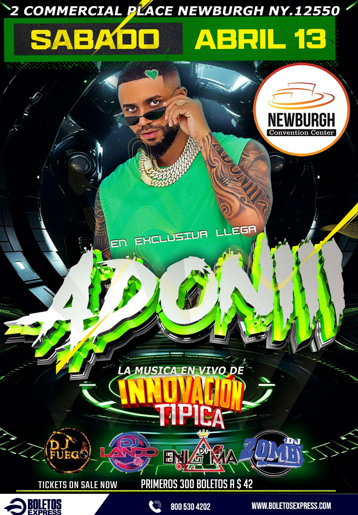 DJ ADONII EN CONCIERTO
