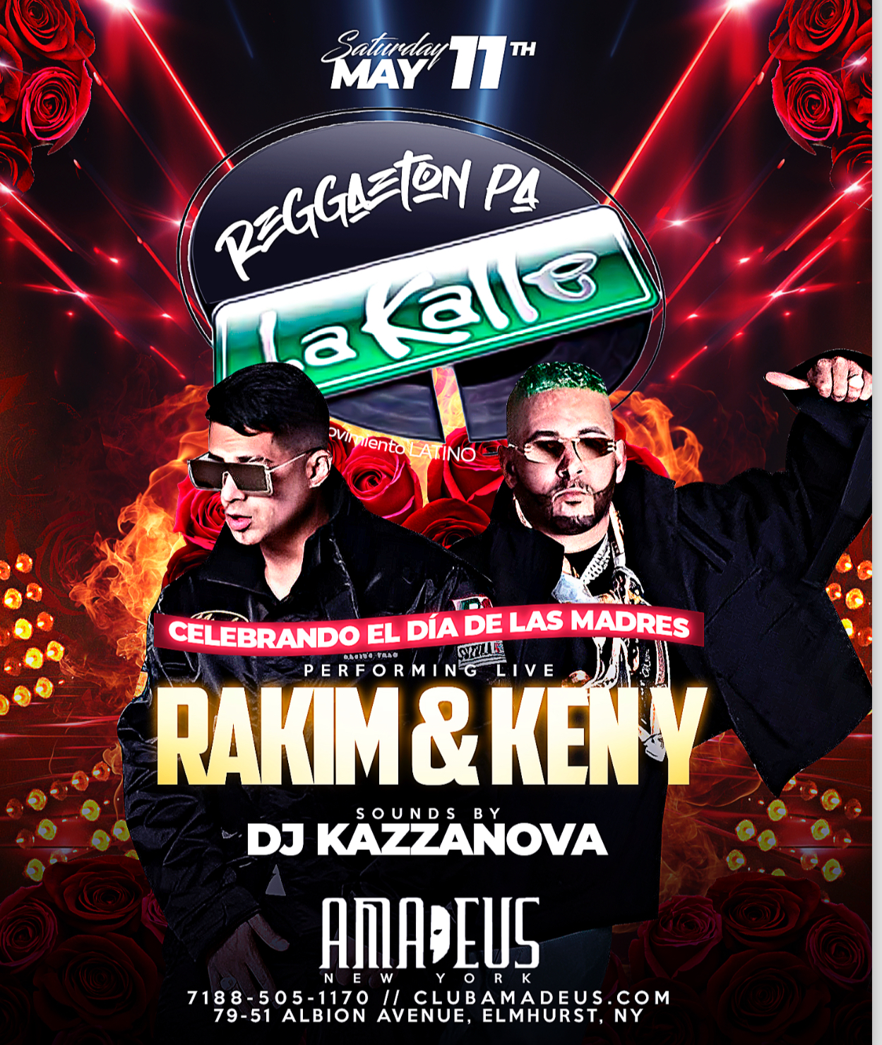 Buy tickets for Rakim & Ken Y- DJ Kazzanova- Dia de Las Madres Rakim & Ken Y- DJ Kazzanova- Dia de Las Madres