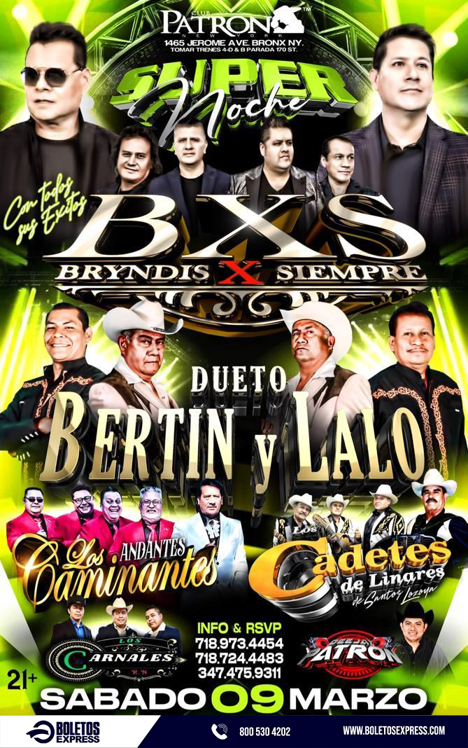 Buy tickets for BRYNDIS X SIEMPRE | DUETO BERTIN Y LALO BRYNDIS X SIEMPRE | DUETO BERTIN Y LALO