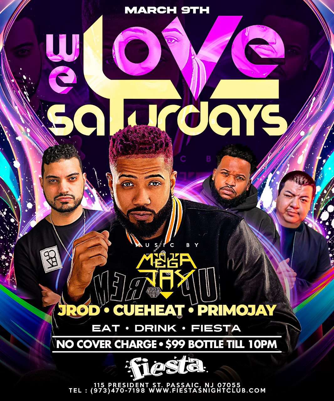 Buy tickets for DJ MEGA JAY, JROD, CUEHEAT, PRIMOJAY DJ MEGA JAY, JROD, CUEHEAT, PRIMOJAY