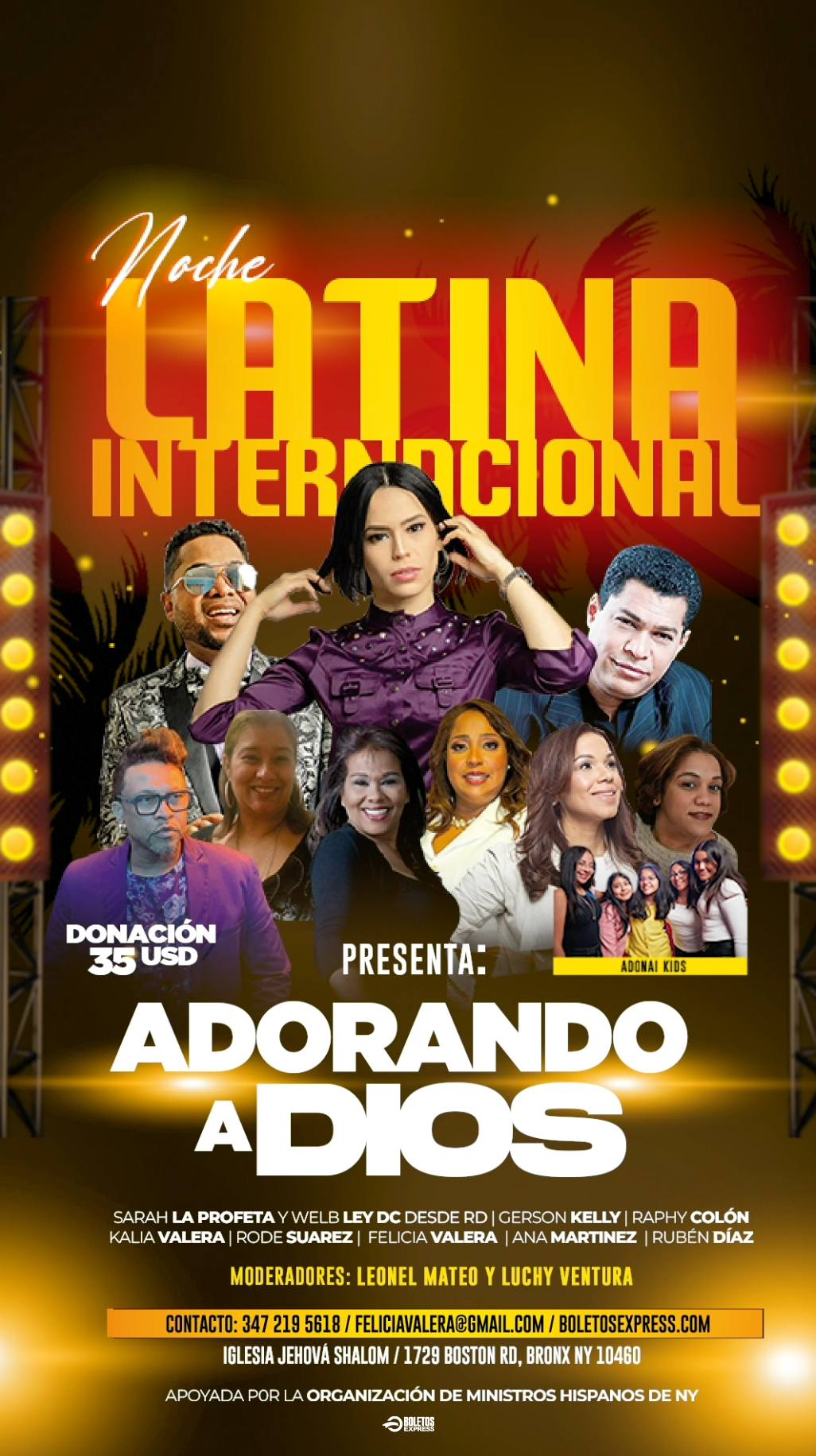 Buy tickets for NOCHE LATINA INTERNACIONAL NOCHE LATINA INTERNACIONAL