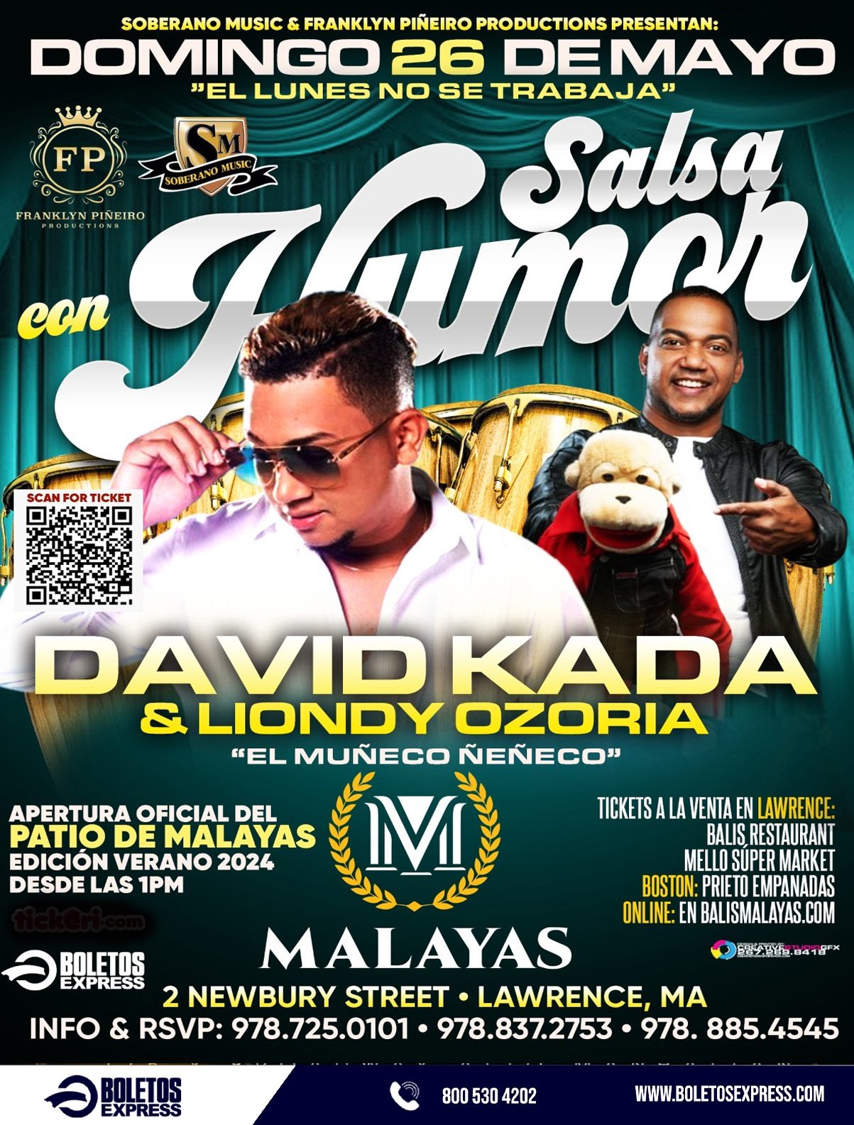 Buy tickets for David Kada y Liondy Ozoria David Kada y Liondy Ozoria