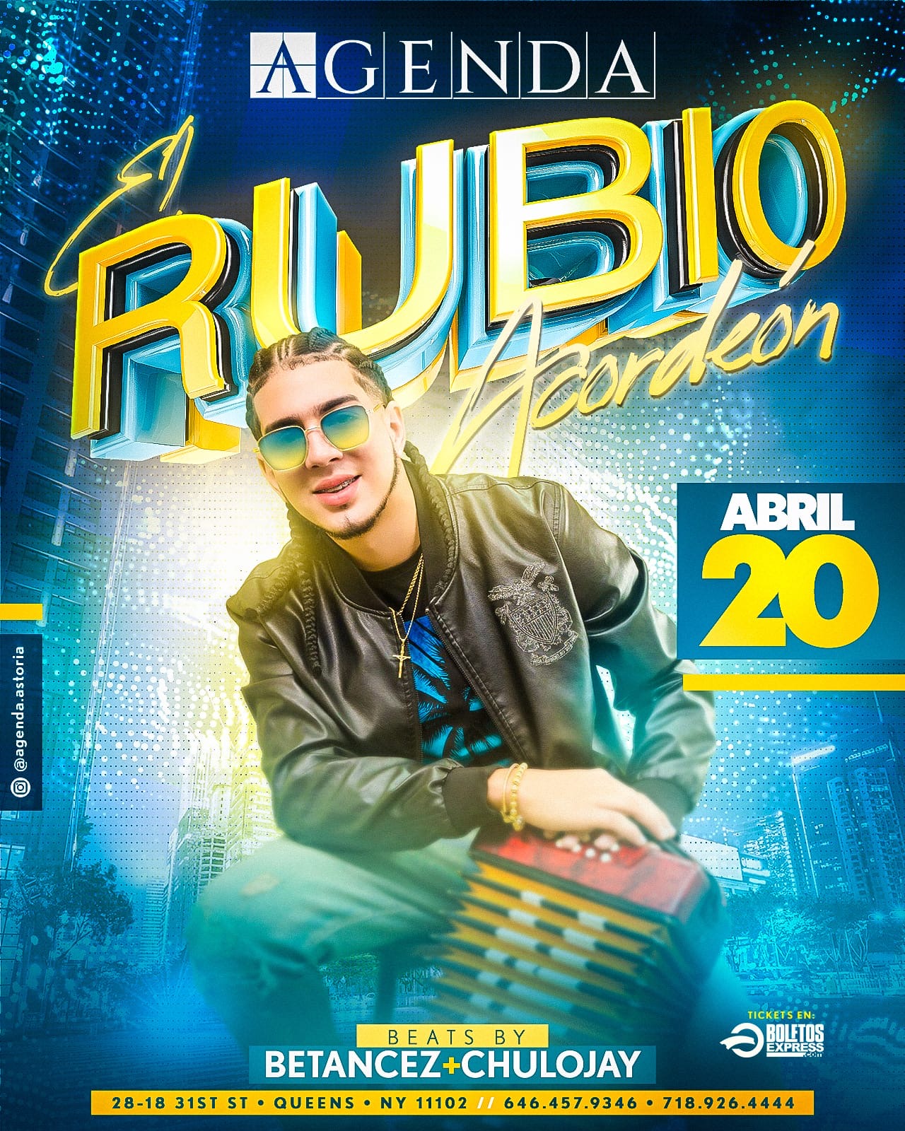 Buy tickets for El Rubio Del Acordeón El Rubio Del Acordeón