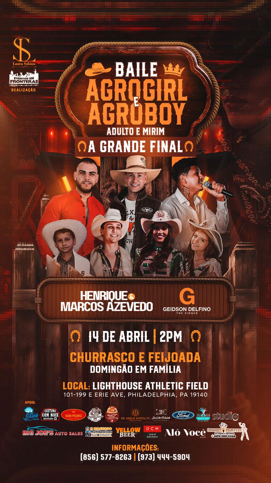 Concurso Agrogirl e Agroboy Adulto e Mirim. A Grande Final