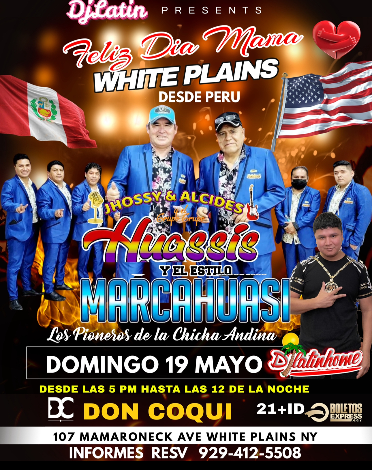 LOS HUASYS MARCAHUASY EN WHITE PLAINS