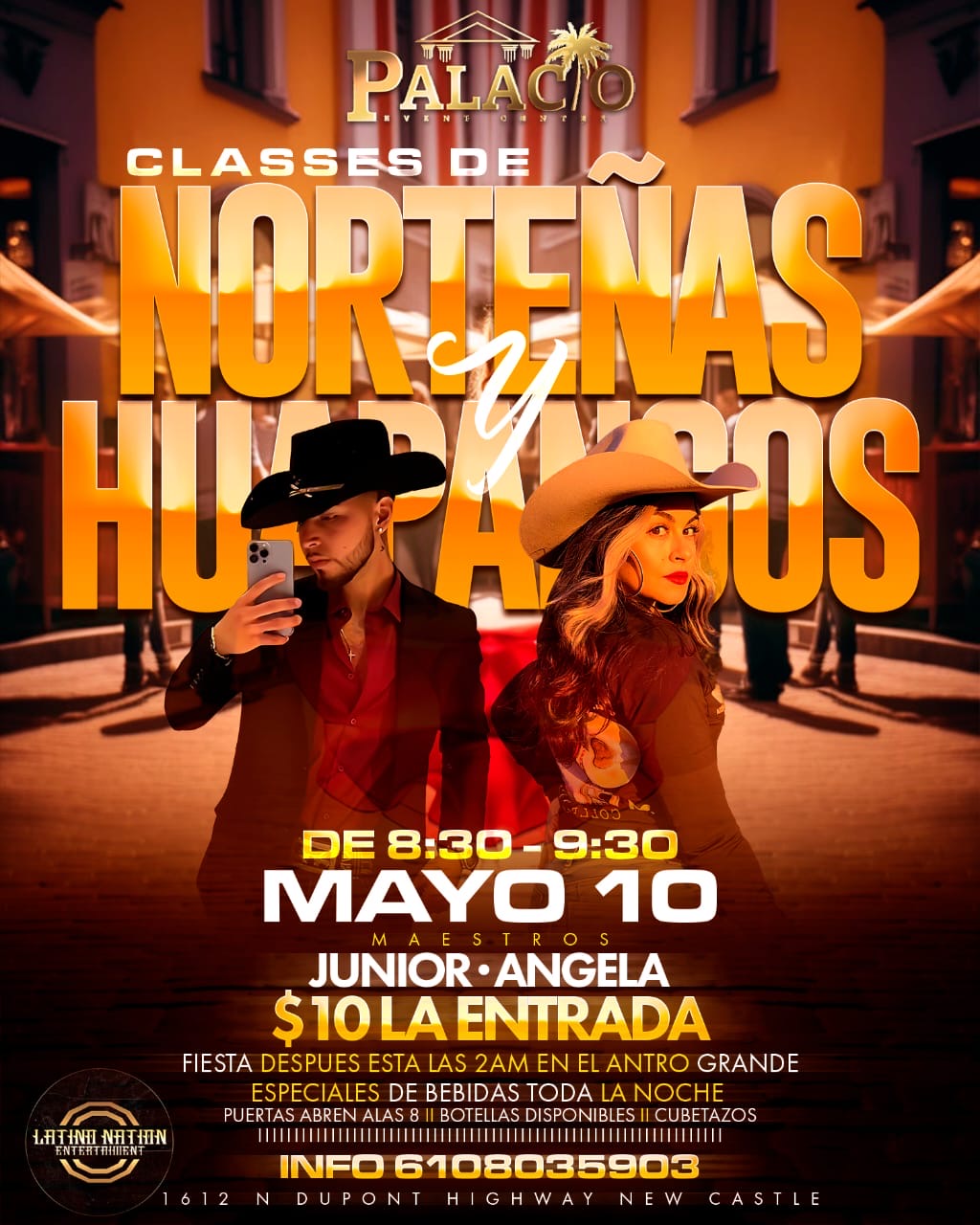 Buy tickets for CLASES DE NORTEÑA Y HUAPANGO CLASES DE NORTEÑA Y HUAPANGO