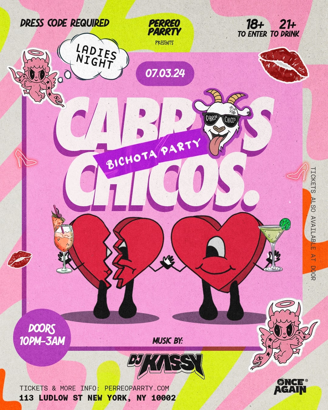 Cabros Chicos - Bichota Party - 18+ Latin & Reggaetón Dance Party