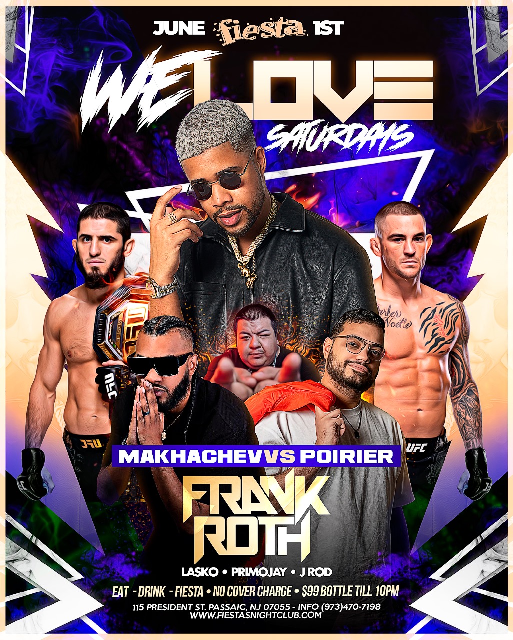 DJ FRANK ROTH, DJ LASKO, DJ PRIMOJAY, DJ JROD