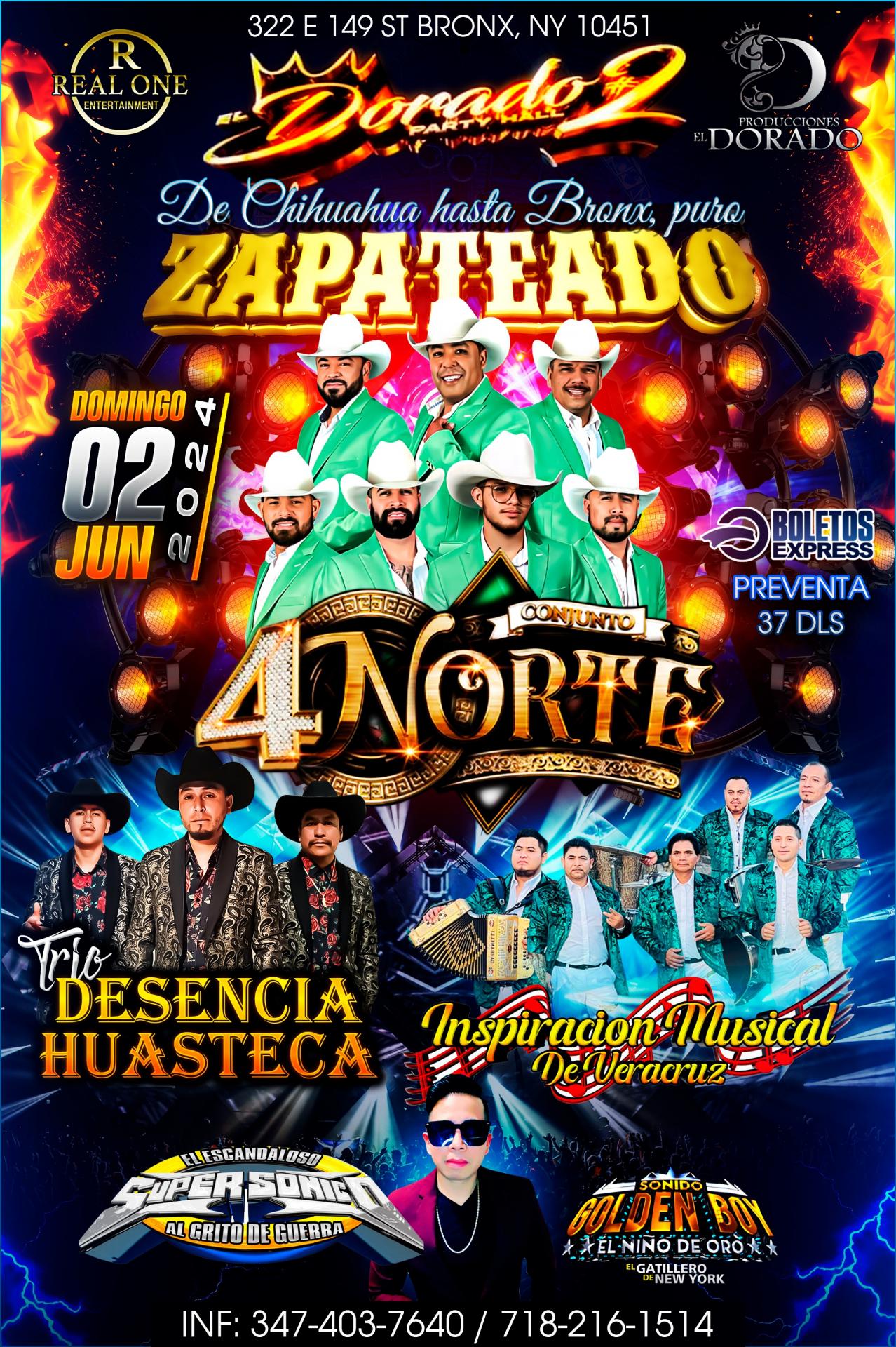 Huapangos de Chihuahua para el Bronx Conjunto 4 Norte