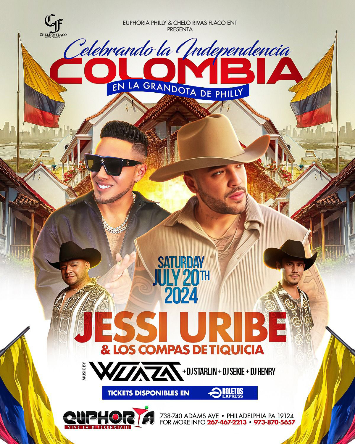 JESSI URIBE & LOS COMPAS DE TIQUICIA