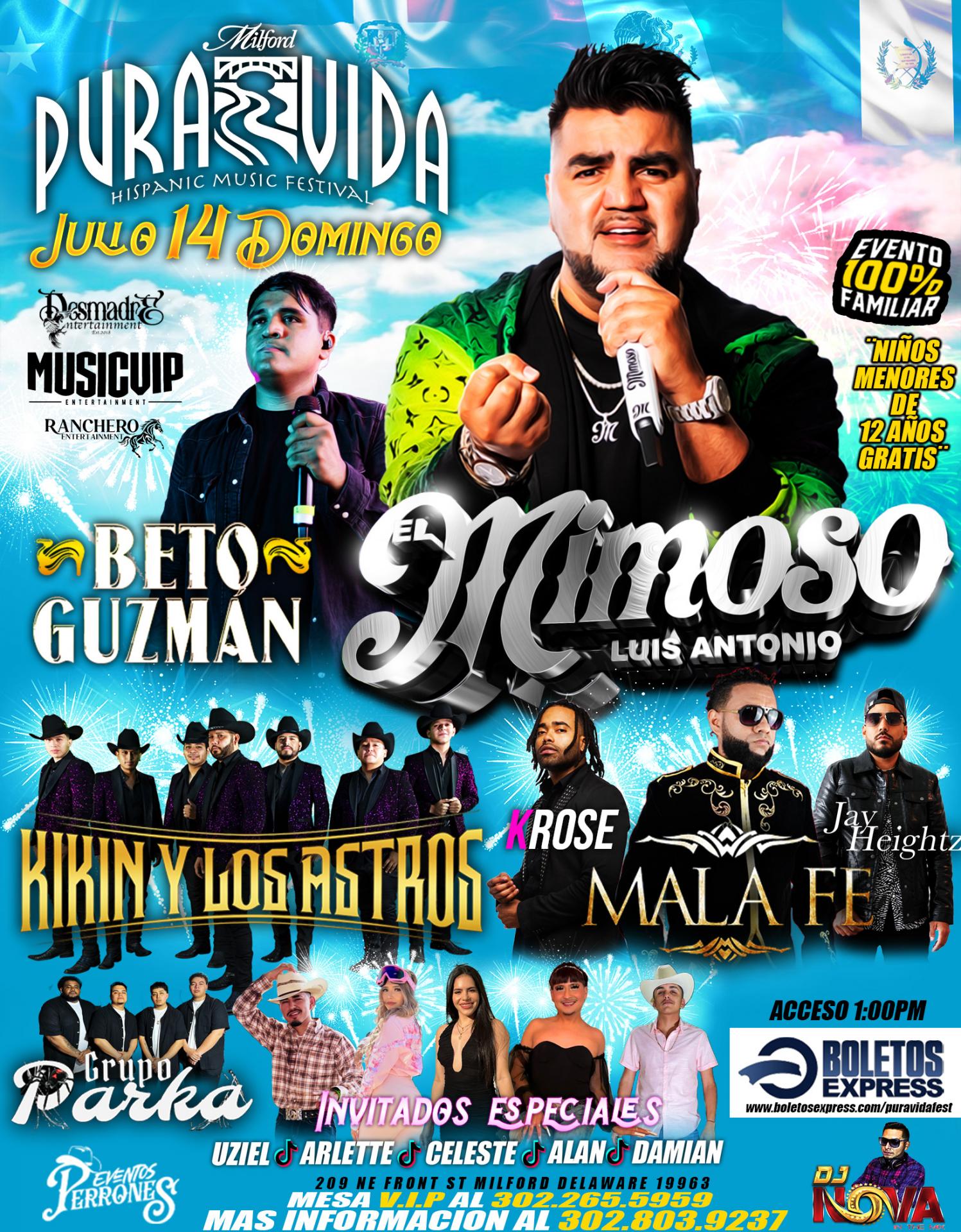 Buy tickets for PURA VIDA MUSIC FESTIVAL PURA VIDA MUSIC FESTIVAL