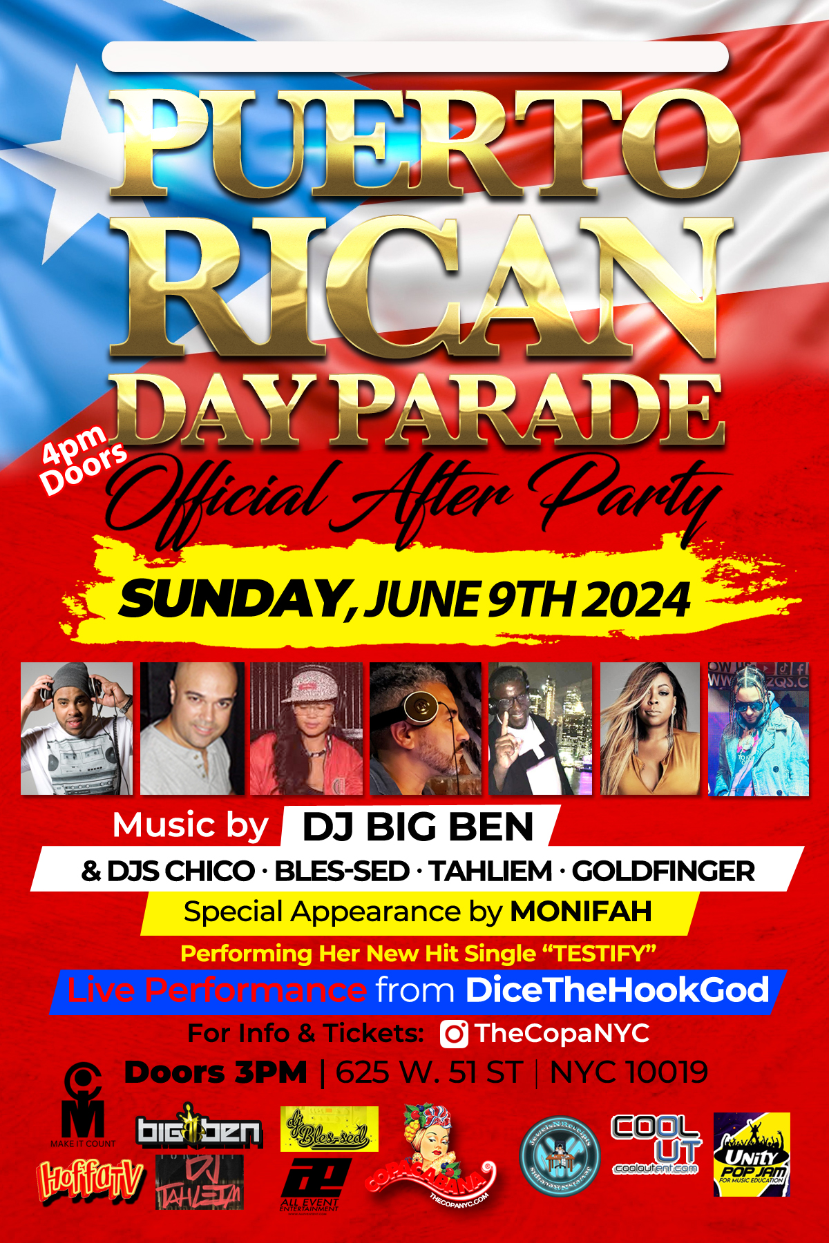 Puerto Rican parade OFFICIAL after party