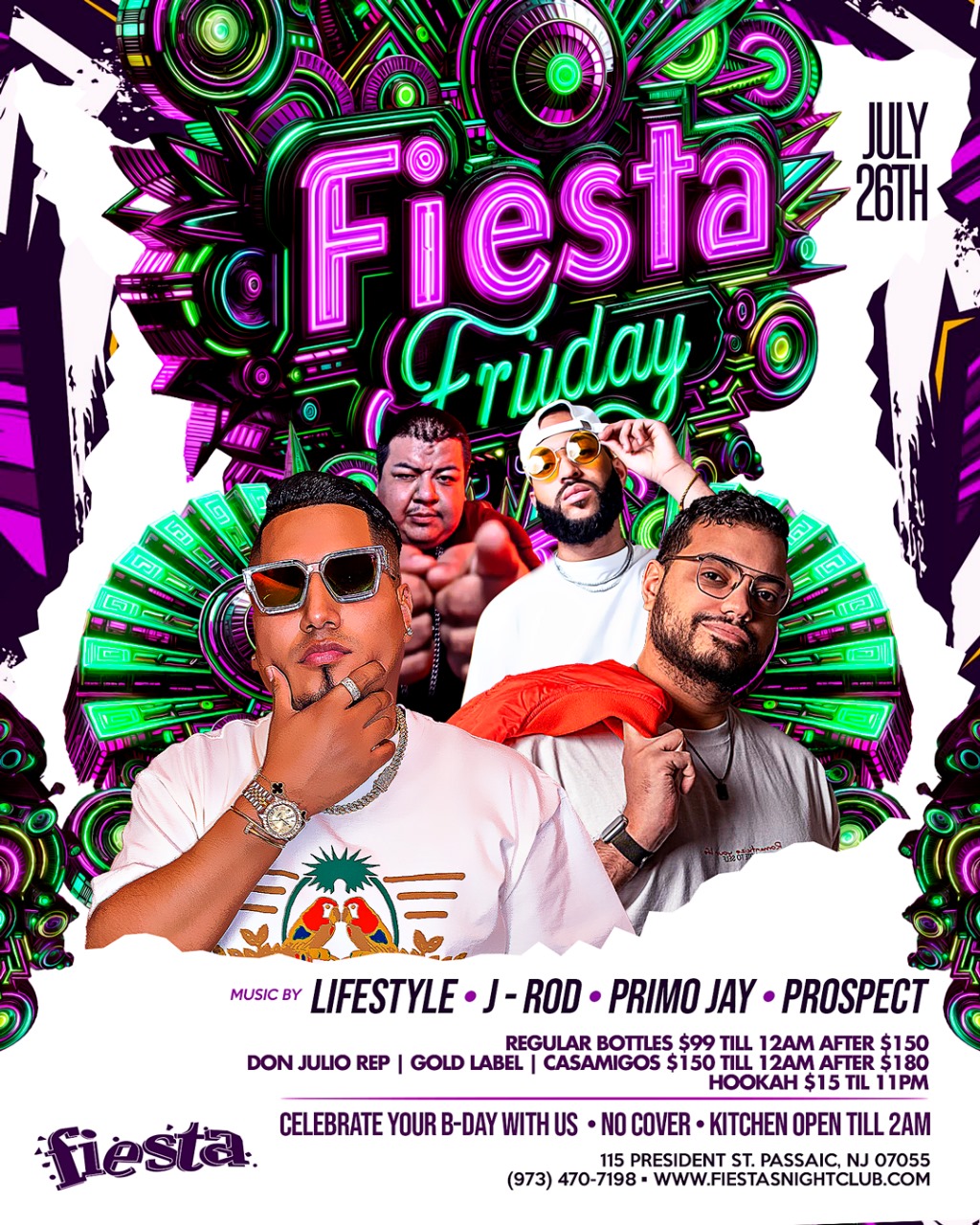 DJ LIFESTYLE, JROD, PRIMO JAY, PROSPECT