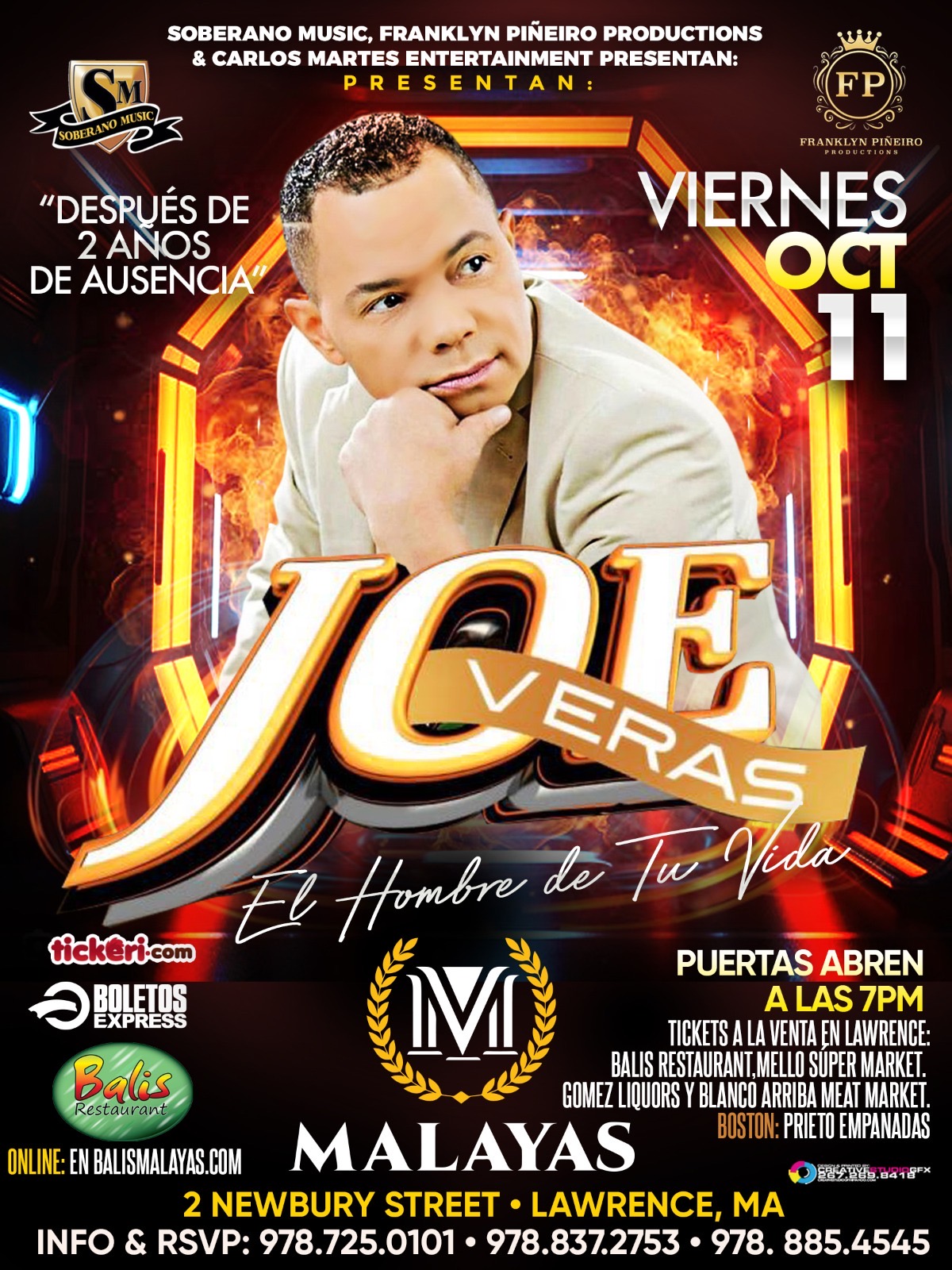 Joe Veras En Vivo