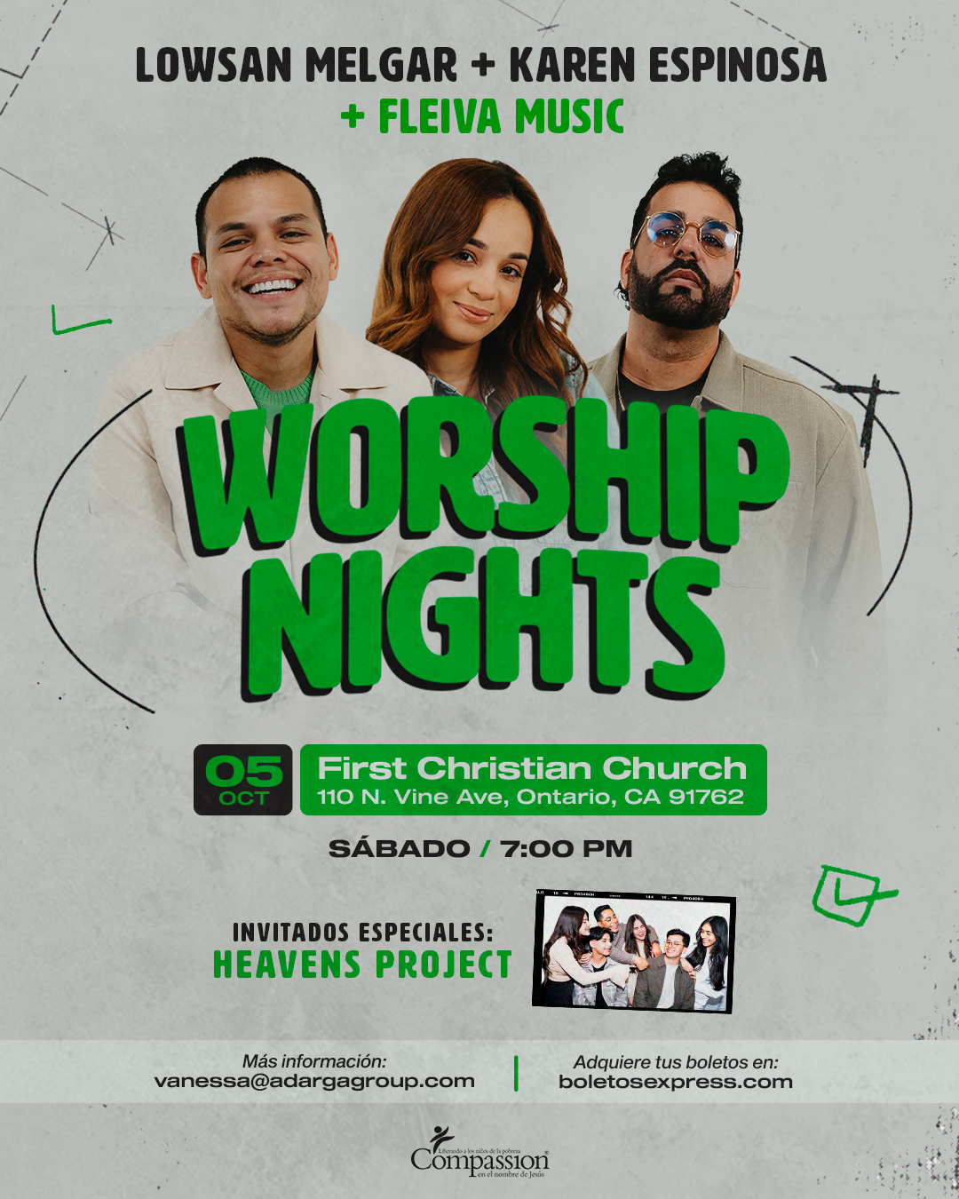 Lowsan Melgar + Karen Espinosa Worship Nights