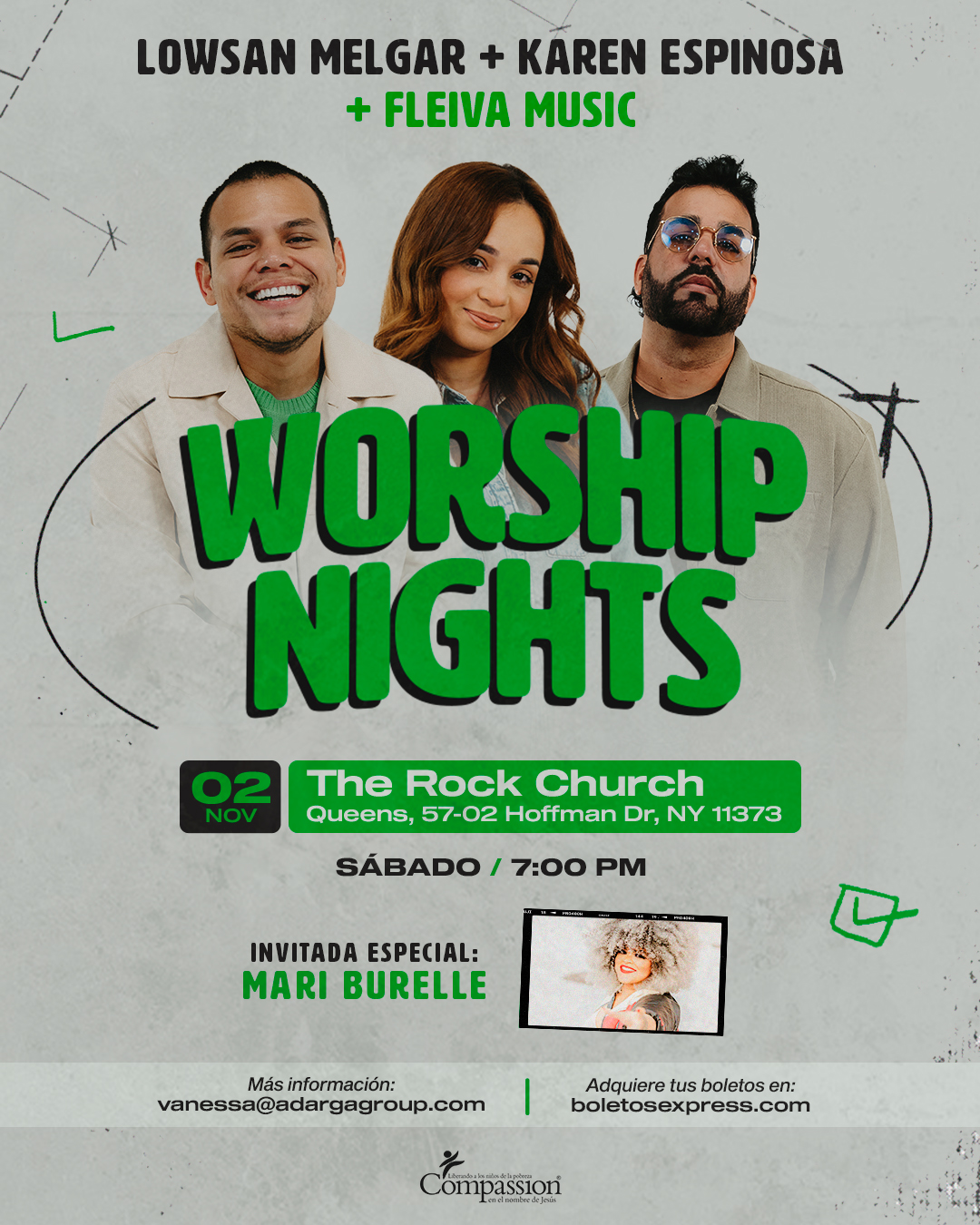 Lowsan Melgar + Karen Espinosa Worship Nights