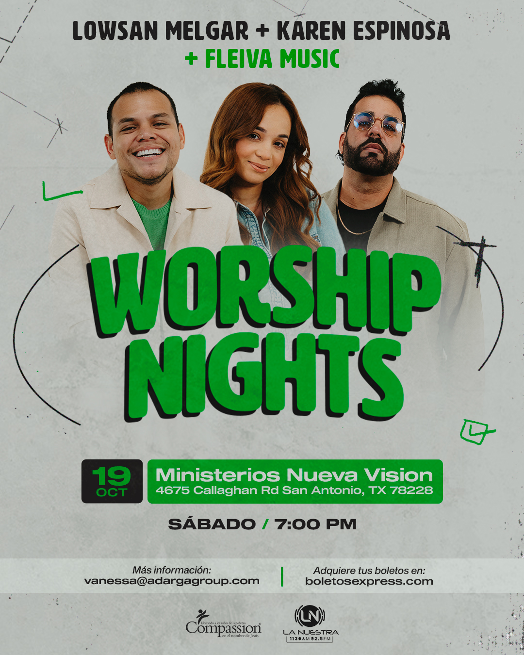 Lowsan Melgar + Karen Espinosa Worship Nights