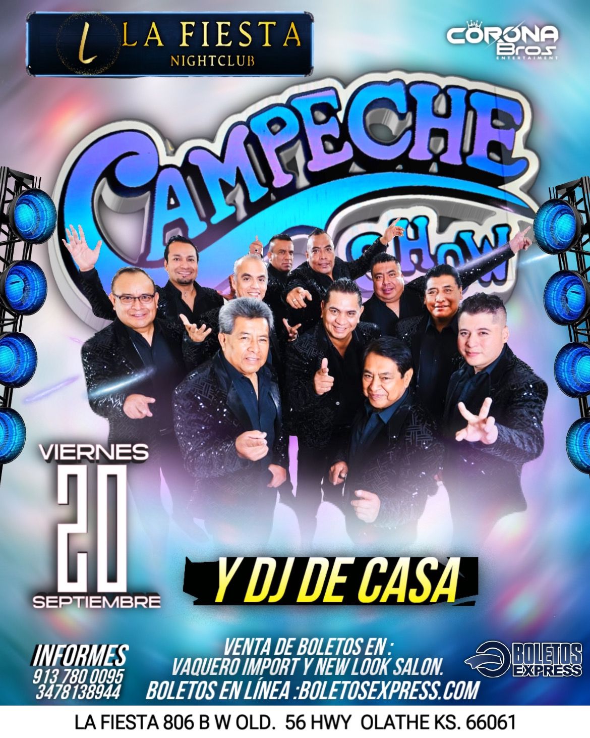 Campeche show en Olathe Kansas