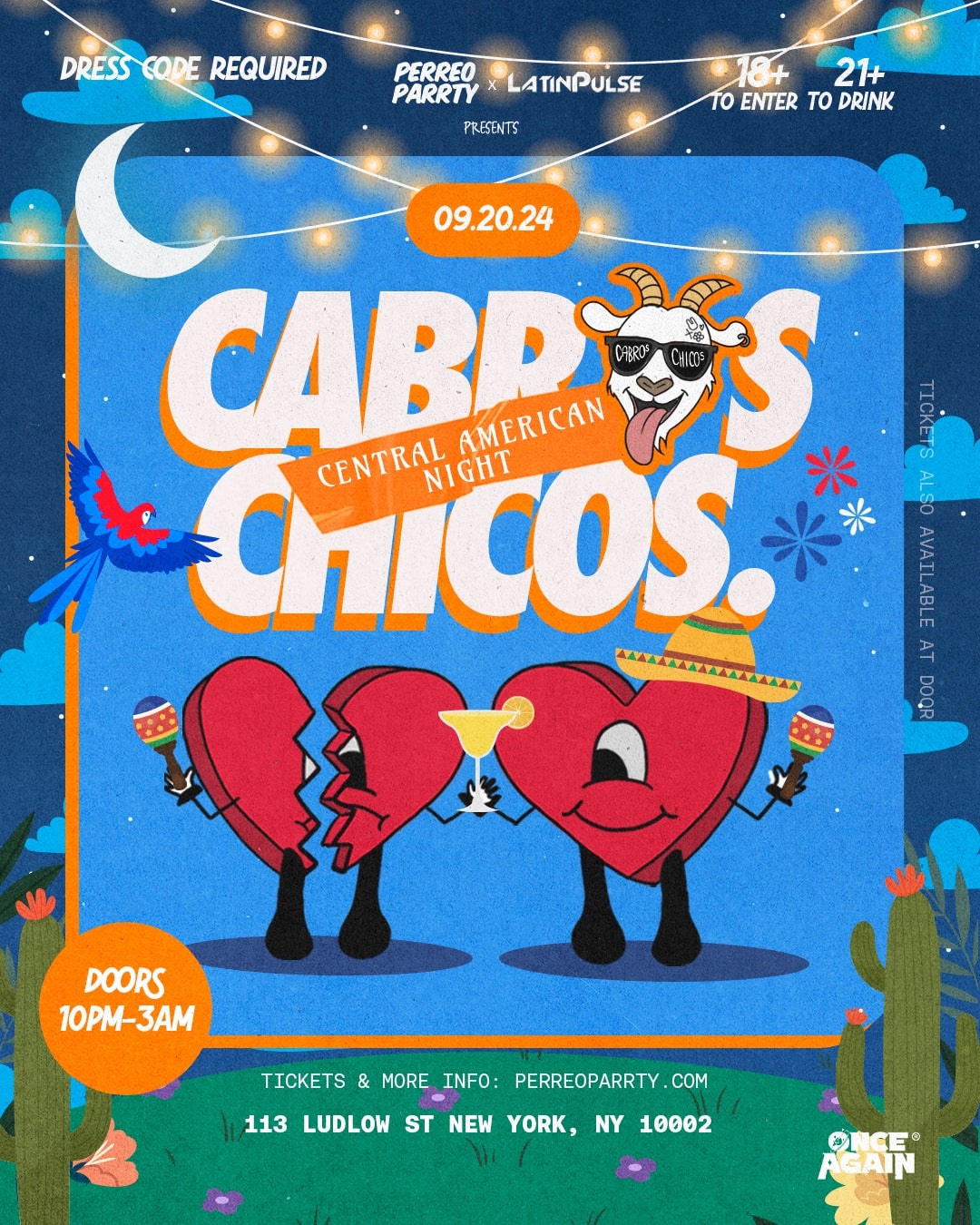 Cabros Chicos - Central American Independence Day - 18+ Latin Dance Party