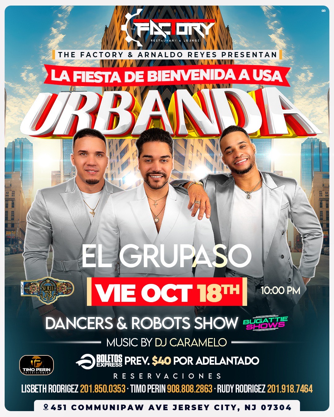 Buy tickets for URBANDA EL GRUPASO URBANDA EL GRUPASO