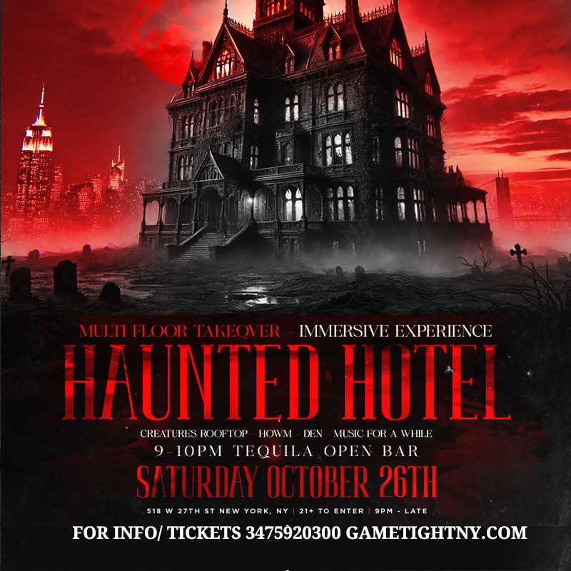 The Alameda Haunted Hotel Halloween party 2024 Tickets BoletosExpress