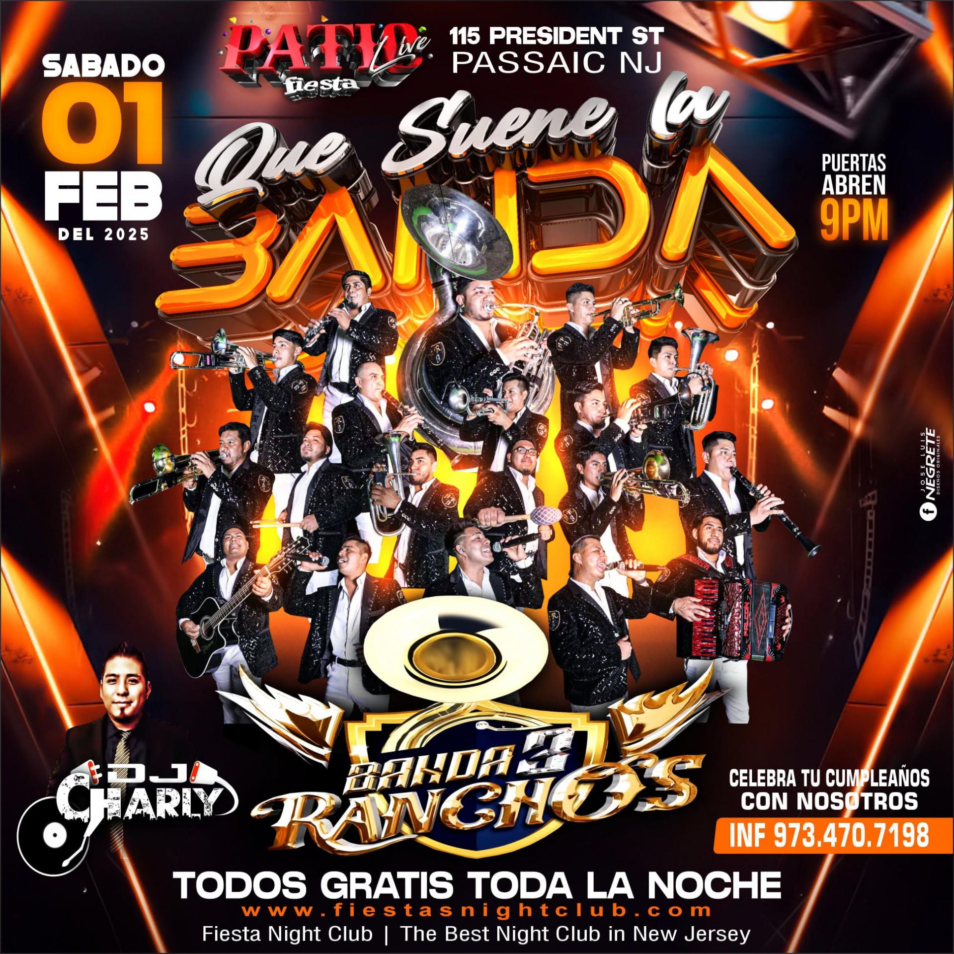 BANDA 3 RANCHOS, DJ CHARLY