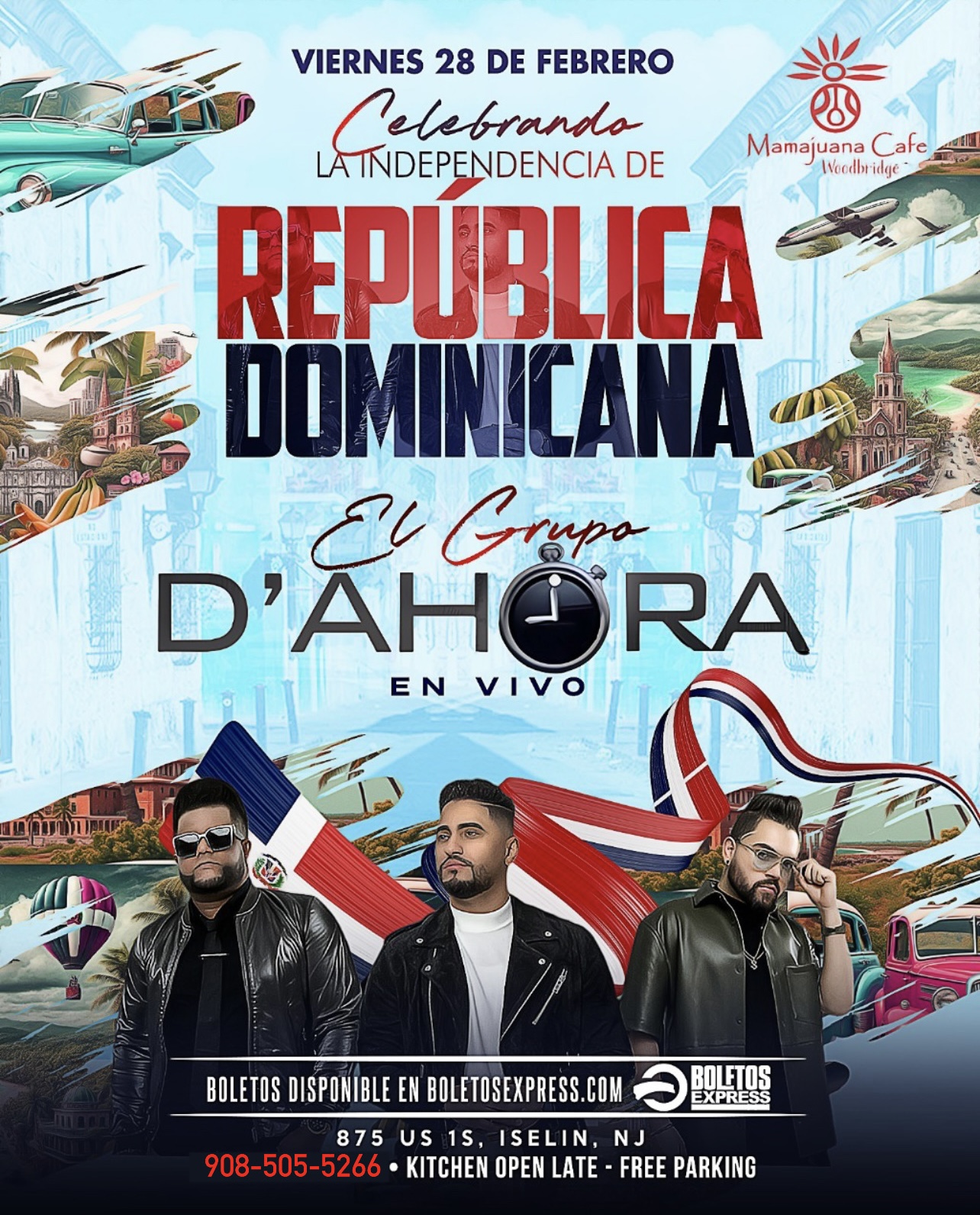 Buy tickets for El Grupo D’ahora en vivo ! El Grupo D’ahora en vivo !