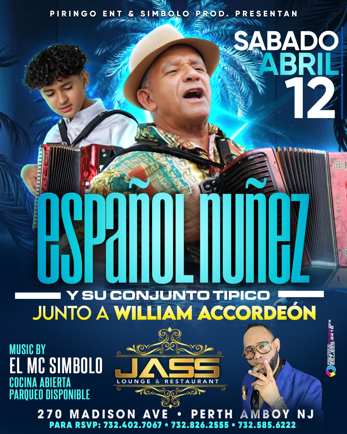 Buy tickets for ESPAÑOL NUÑEZ Y SU CONJUNTO TIPICO ESPAÑOL NUÑEZ Y SU CONJUNTO TIPICO