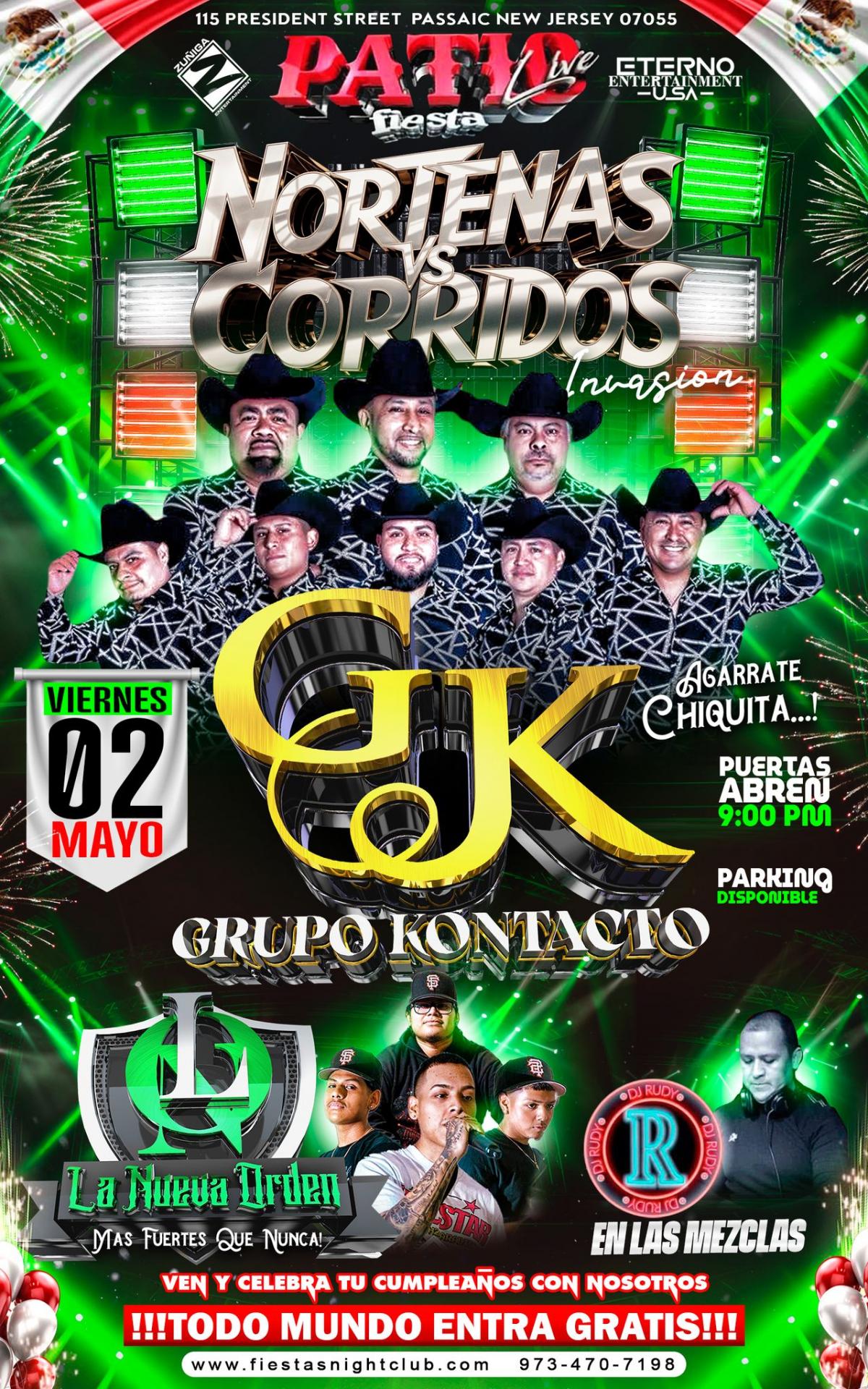 GRUPO KONTACTO, LA NUEVA ORDEN, DJ RUDY Tickets - BoletosExpress