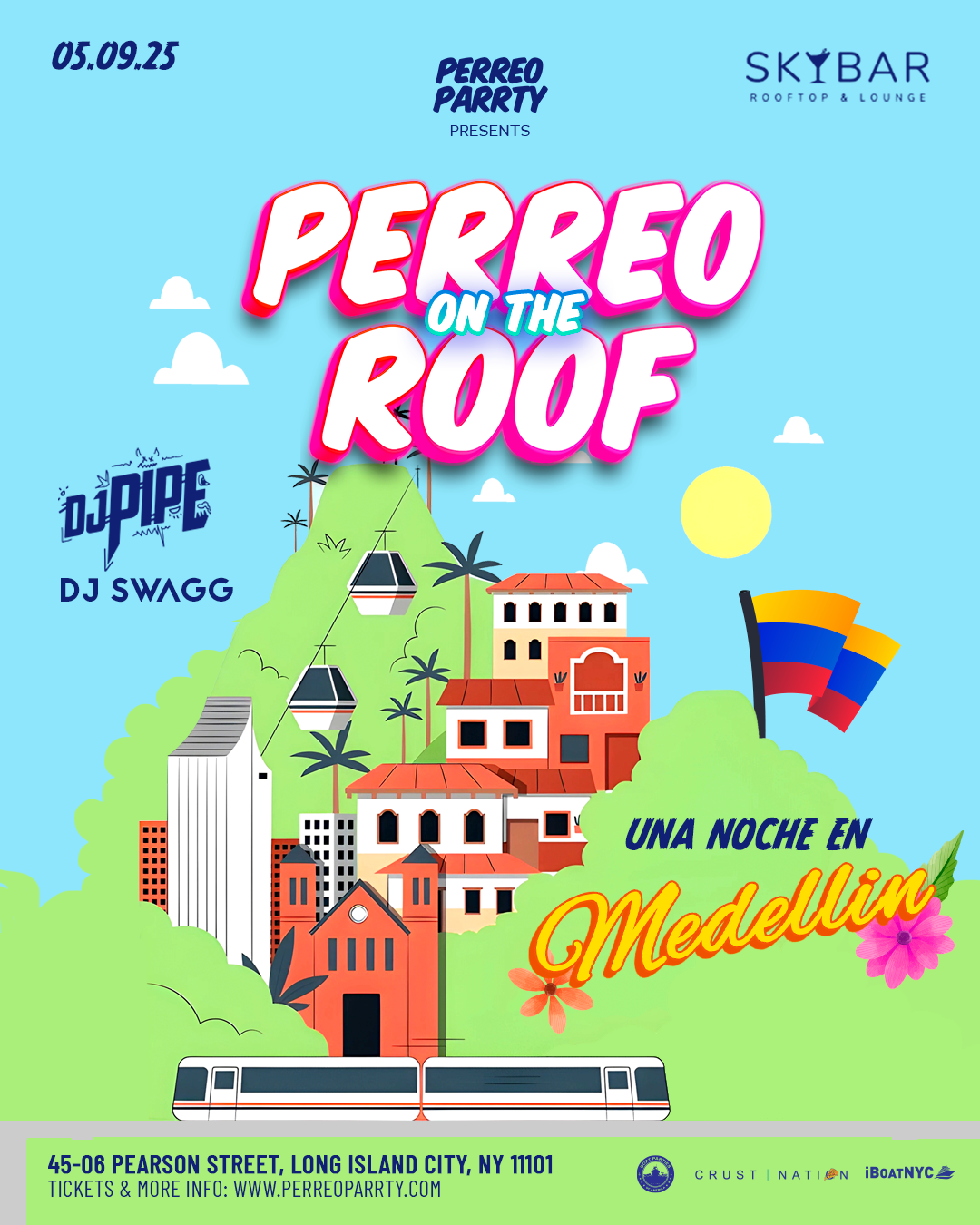 Perreo on the Roof - Un Noche in Medellin Latin & Reggaeton Rooftop Party