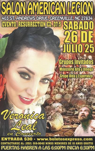 Buy tickets for VERONICA LEAL EN CONCIERTO VERONICA LEAL EN CONCIERTO