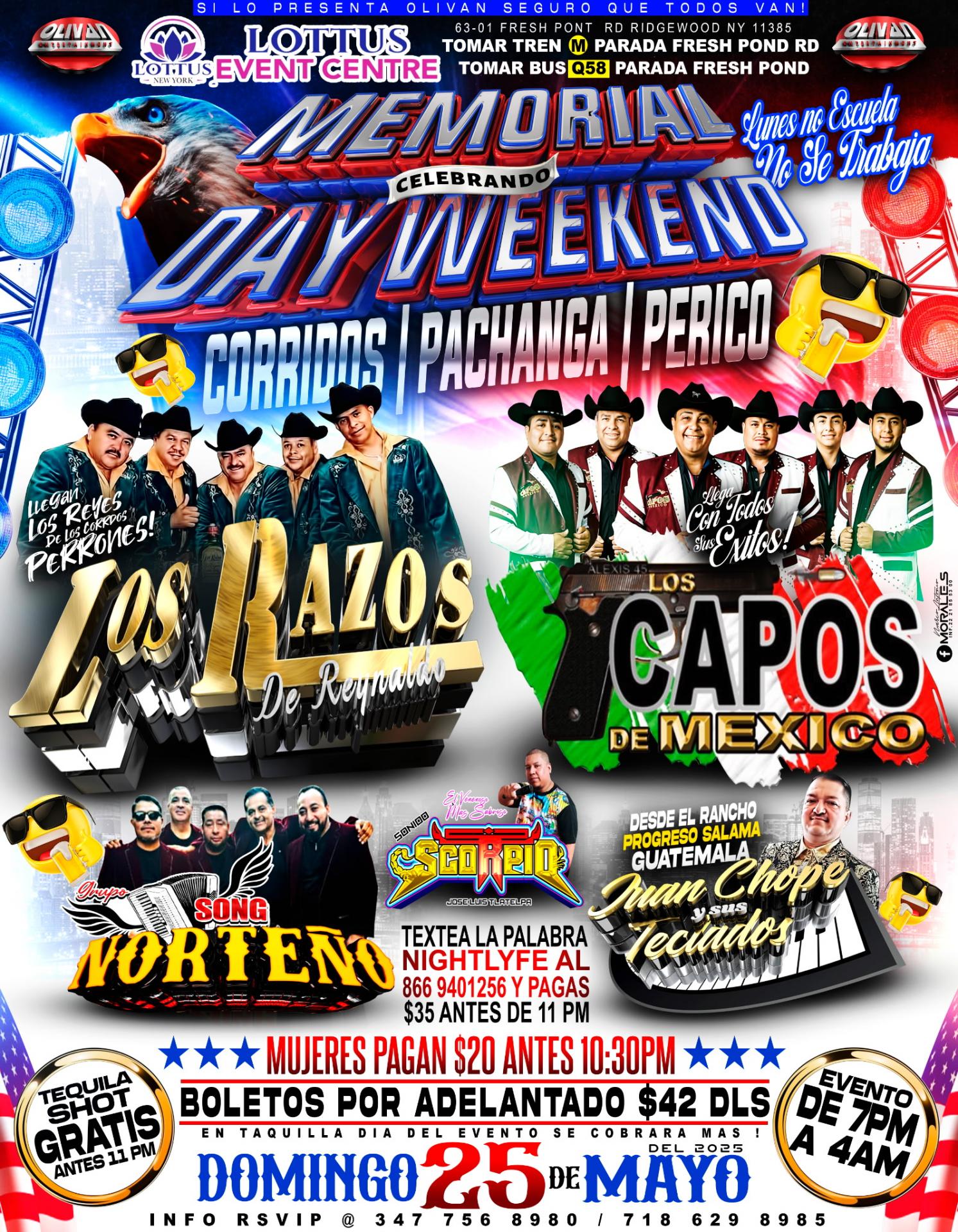 Los Razos De Reynaldo, Los Capos De Mexico, Song Norteno, Juanchope Y Sus Teclados