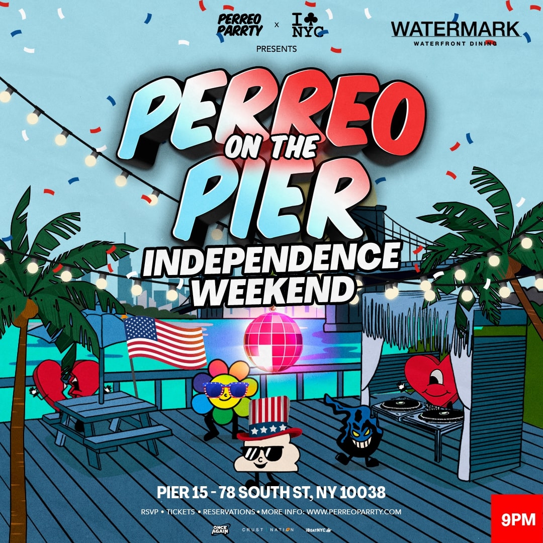 Perreo on the Pier - Independence Day Open-Air Latin & Reggaeton Party NYC