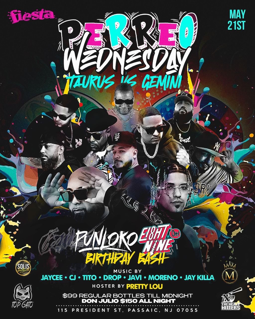 DJ PUNLOKO, EI8HT NINE BIRTHDAY BASH, JAYCEE, CJ, TITO, DROP, JAVI, MORENO. JAY KILLA (Copy)